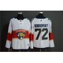 Florida Panthers #72 Sergei Bobrovsky White Stitched Jersey