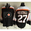 Flyers #27 Ron Hextall Black CCM Throwback Stitched Jersey