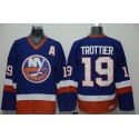 Islanders #19 Bryan Trottier Stitched Baby Blue CCM Throwback Jersey