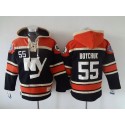 Islanders #55 Johnny Boychuk Dark Blue Sawyer Hooded Sweatshirt Stitched Jersey