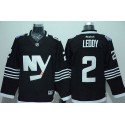 Islanders #2 Nick Leddy Black Alternate Stitched Jersey