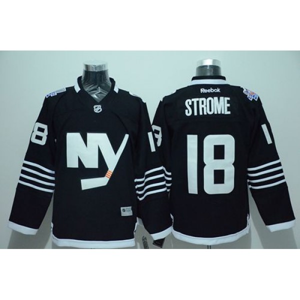 Islanders #18 Ryan Strome Black Alternate Stitched Jersey