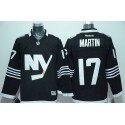Islanders #17 Matt Martin Black Alternate Stitched Jersey