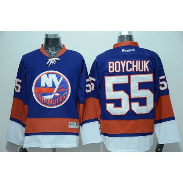 Islanders #55 Johnny Boychuk Baby Blue Stitched Jersey