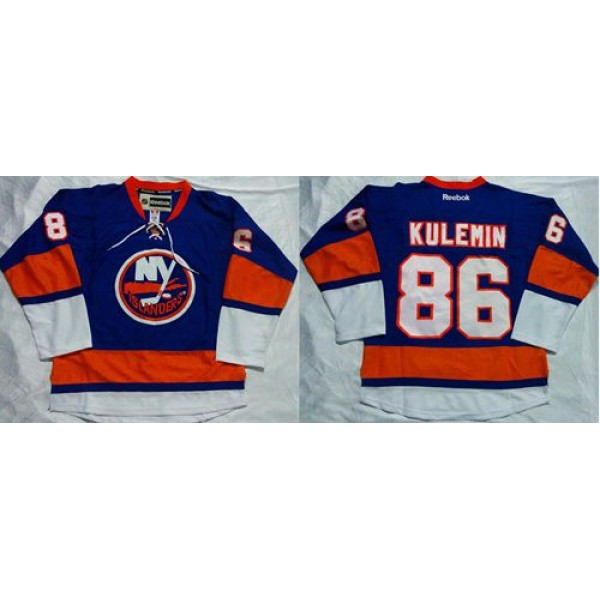 Islanders #86 Nikolay Kulemin Baby Blue Home Stitched Jersey