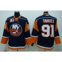Islanders #91 John Tavares Stitched Dark Blue Jersey