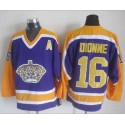 Kings #16 Marcel Dionne Purple CCM Throwback Stitched Jersey