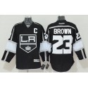 Kings #23 Dustin Brown Black Home Stitched Jersey