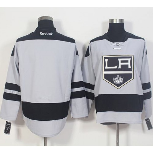 Kings Blank Gray Alternate Stitched Jersey