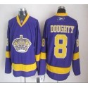 Kings #8 Drew Doughty Purple Stitched Jersey