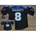Kings #8 Drew Doughty Black Third Stitched Jersey