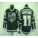 Kings #11 Anze Kopitar Black Ice Stitched Jersey