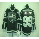Kings #99 Wayne Gretzky Black Ice Stitched Jersey