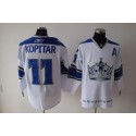 Kings #11 Anze Kopitar White Stitched Jersey