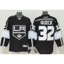 Kings #32 Jonathan Quick Black Home Stitched Jersey