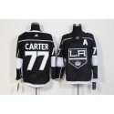 Los Angeles Kings #77 Jeff Carter Black Stitched Adidas Jersey