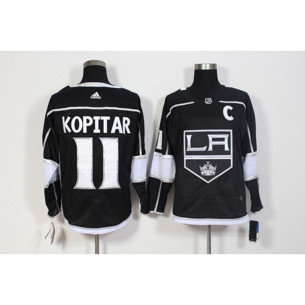 Los Angeles Kings #11 Anze Kopitar Black Stitched Adidas Jersey