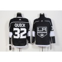 Los Angeles Kings #32 Jonathan Quick Black Stitched Adidas Jersey