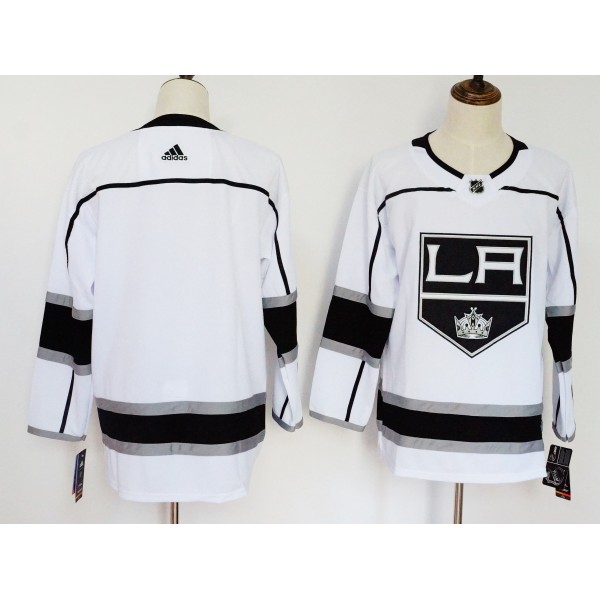 Los Angeles Kings White Stitched Adidas Jersey