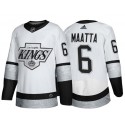 Los Angeles Kings #6 Olli Maatta White Throwback Stitched Jersey