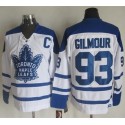 Maple Leafs #93 Doug Gilmour White CCM Throwback Winter Classic Stitched Jersey