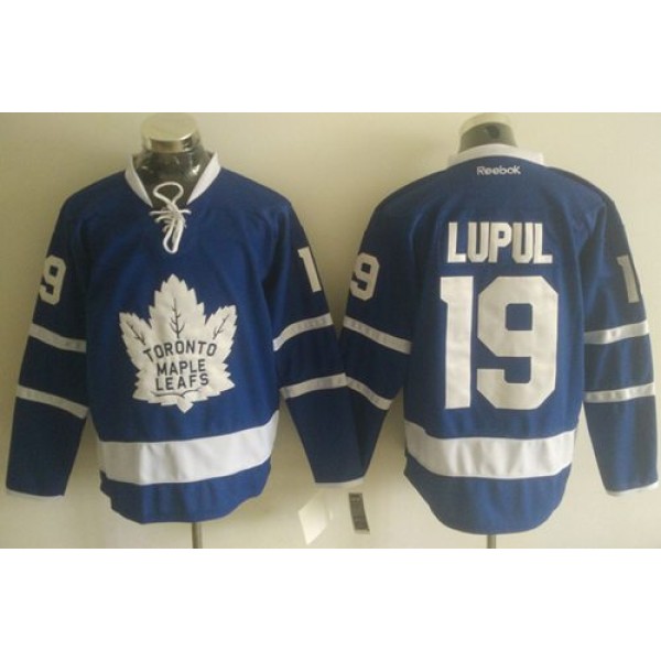Maple Leafs #19 Joffrey Lupul Blue New Stitched Jersey