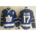 Maple Leafs #17 Wendel Clark Blue New Stitched Jersey