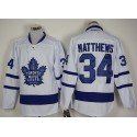 Maple Leafs #34 Auston Matthews White New Stitched Jersey