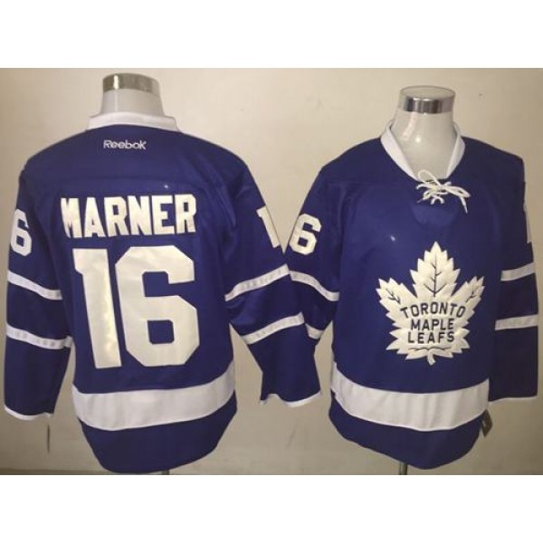 Maple Leafs #16 Mitchell Marner Blue New Stitched Jersey
