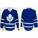 Maple Leafs Blank Stitched Blue Jersey