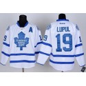 Maple Leafs #19 Joffrey Lupul White Stitched Jersey
