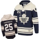 Maple Leafs #25 James Van Riemsdyk Blue Sawyer Hooded Sweatshirt Stitched Jersey