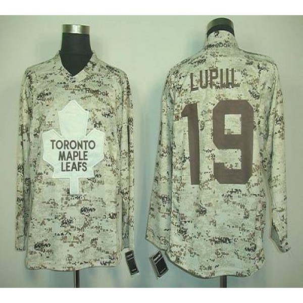Maple Leafs #19 Joffrey Lupul Camouflage Stitched Jersey