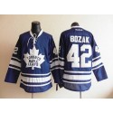 Maple Leafs #42 Tyler Bozak Blue Third Stitched Jersey