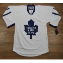 Maple Leafs Blank Stitched White Jersey