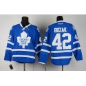 Maple Leafs #42 Tyler Bozak Blue Home Stitched Jersey
