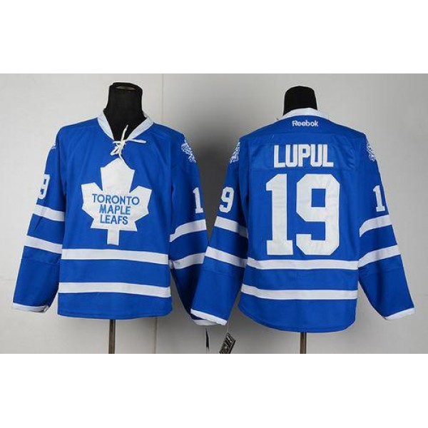 Maple Leafs #19 Joffrey Lupul Blue Home Stitched Jersey