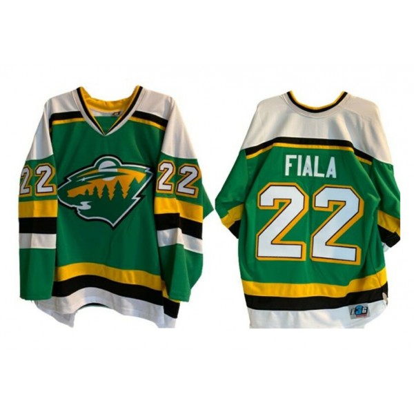 Minnesota Wild #22 Kevin Fiala Reverse Retro Stitched Jersey