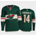 Minnesota Wild #14 Joel Eriksson Ek Green Stitched Jersey