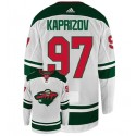 Minnesota Wild #97 Kirill Kaprizov White Stitched Jersey