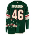 Minnesota Wild #46 Jared Spurgeon Green Stitched Jersey
