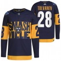 Nashville Predators #28 Eeli Tolvanen 2022 Navy Stadium Series Breakaway Player Stitched Jersey