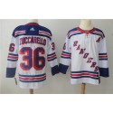 New York Rangers #36 Mats Zuccarello White Stitched Adidas Jersey
