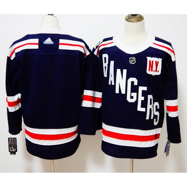 New York Rangers Navy 2018 Winter Classic Authentic Stitched Adidas Jersey