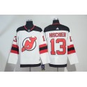 New Jersey Devils #13 Nico Hischier White Stitched Jersey