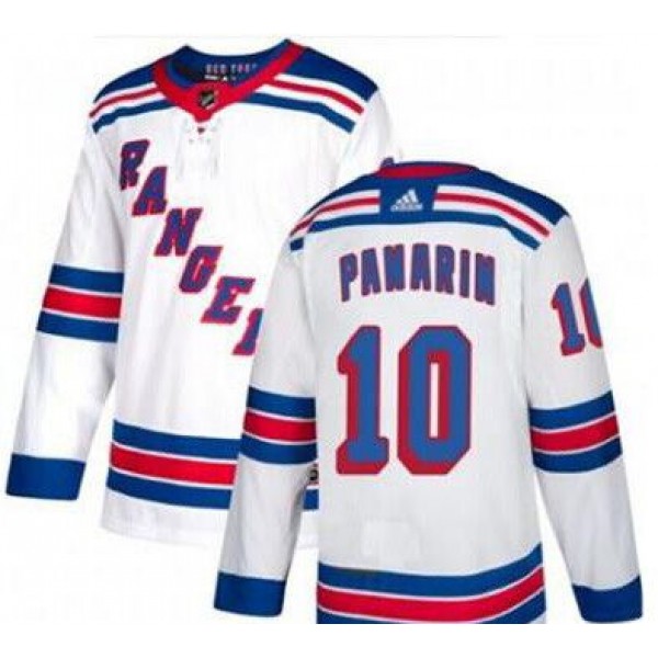 New York Rangers #10 Artemi Panarin White Stitched Jersey