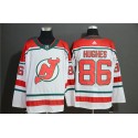 New Jersey Devils #86 Jack Hughes White Stitched Jersey