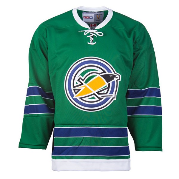 Oakland Seals Green Stitched Jersey