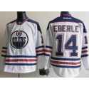 Oilers #14 Jordan Eberle White Stitched Jersey