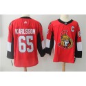 Ottawa Senators #65 Erik Karlsson Red Stitched Adidas Jersey